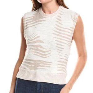 27 Miles Malibu Linen-Blend Sweater Vest